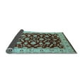 thumbnail image 2 of Ahgly Company Indoor Rectangle Oriental Light Blue Traditional Area Rugs, 7' x 9', 2 of 4