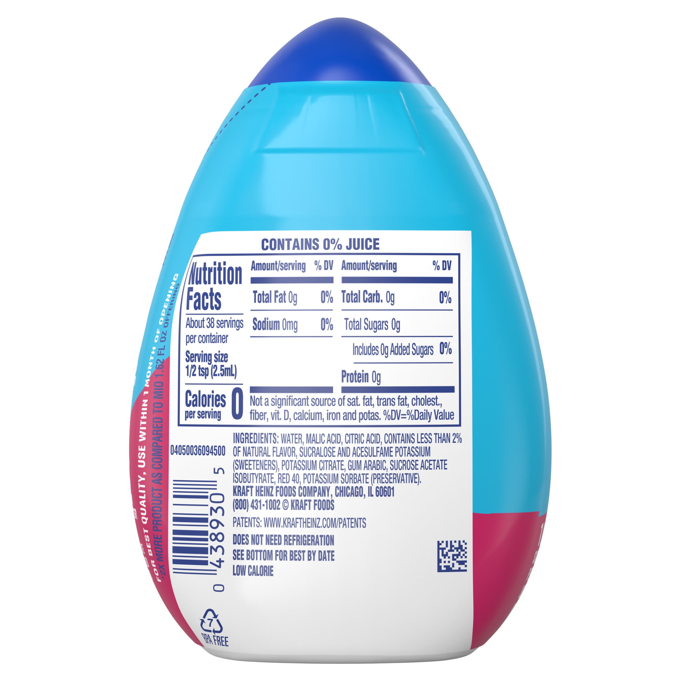 (8 pack) mio Fruit Punch Flavored with other natural flavor Liquid Water Enhancer, 3.24 fl oz Bottle