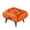 Orage, variant on SHegdu Small Foot Stool Wooden Legs Wooden Office Footrest with Padded Seat Hidden Step Stool with Handle for Extra Seating in Living Room Entryway (Brown)