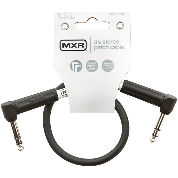 MXR TRS Stereo Cable 1 ft.