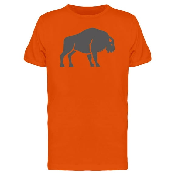 Bison Gray Silhouette Tee Men's -Image by Shutterstock