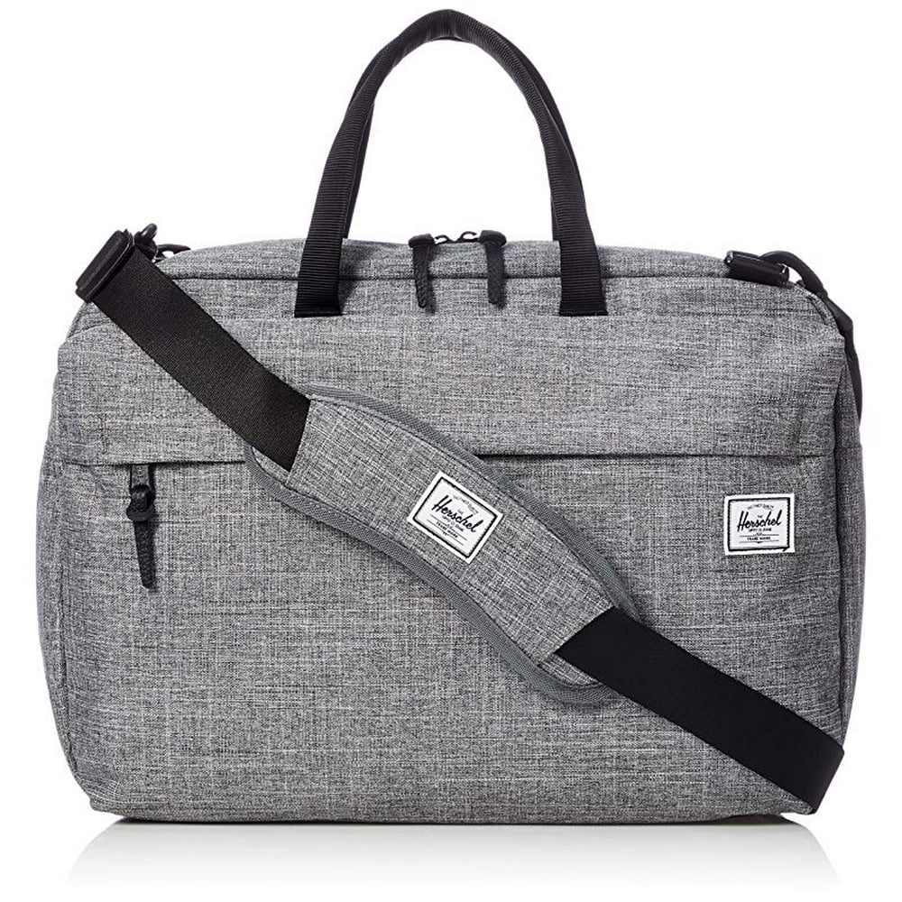 Herschel Supply Co. Sandford Laptop Messenger Bag, Raven Crosshatch