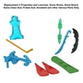 thumbnail image 2 of Replacement Parts for Fisher-Price Imaginext Playset Inspired by DC Superfriends Holiday Theme - HML59 ~ Replacement Accessories / Weapons for Poseable Characters, 2 of 5