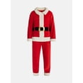 Halco Santa Suits Holiday Time SantaCon Two Piece Santa Suit Set Ugly Christmas, Men's ...