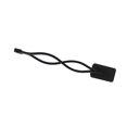 thumbnail image 4 of Dalazy Wave Design Black Aluminum Alloy Wall Light LED Warm White Bedroom, 4 of 8
