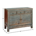 thumbnail image 3 of Welkin Reclaimed Honey Pine Sideboard in Robin's Egg Blue, 3 of 5