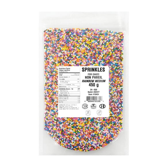 SPRINKLES NON PAREIL RAINBOW # 2 - CERTIFIED 450 g