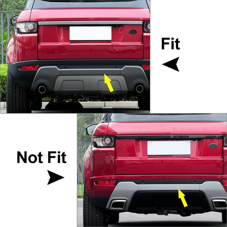 BFY Rear Bumper Lower Central Gray Bar Trim Cover Fit For Land Rover Range Rover Evoque 2012 2018