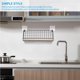 thumbnail image 2 of Ounissouiy Estante de pared sin agujeros Estante de almacenamiento retro Estantes flotantes montados en la pared Estante de metal rústico Almacenamiento y organización del hogar Numero 3 Ounissouiy HA025229-03, 2 of 6