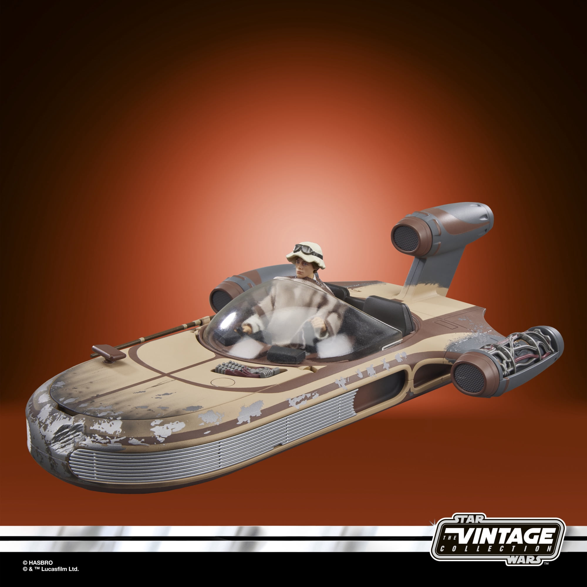 Star Wars The Vintage Collection Star Wars: A New Hope Landspeeder Vehicle with Figure (3.75”)