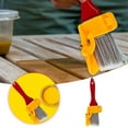 thumbnail image 2 of Pincel de madera para bordes y esquinas, pintura de paredes y revestimiento de muebles con diseño ajustable de 180°, 2 of 7