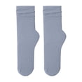 thumbnail image 1 of Women's Summer and Autumn Thin Ice Socks Solid Simple Ice Silk Socks Mid Tube Socks, 1 of 2