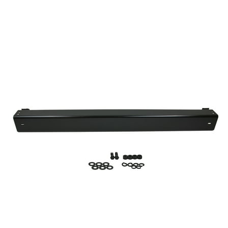 Kentrol  50487 Jeep Wrangler TJ - 1997-06 50" Rear Bumper Black Powder Coated Stainless
