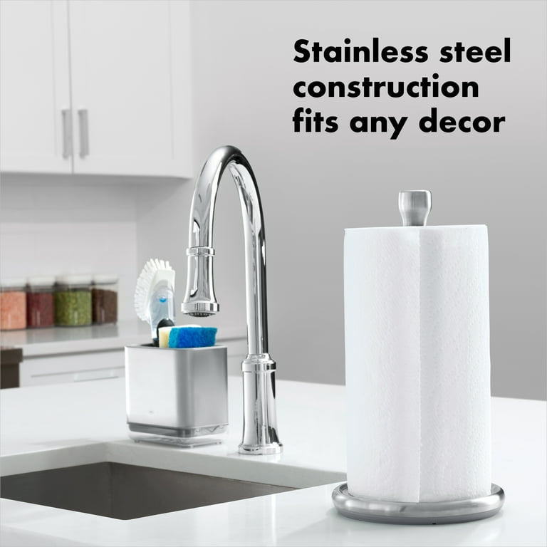 OXO Softworks Steady Paper Towel Holder Essential Kitchen Supply Household Item Walmart