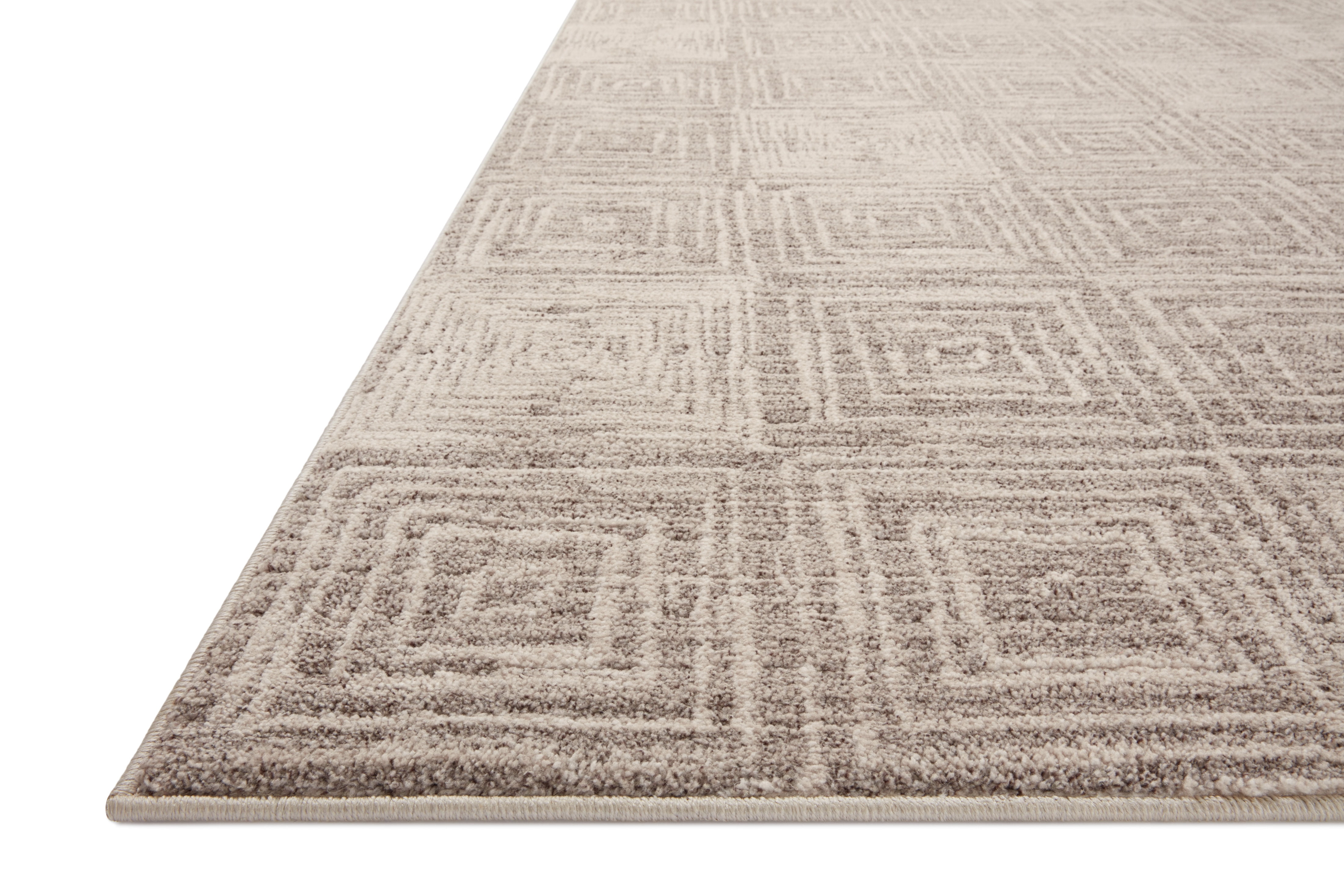 Loloi Darby Beige / Grey 2'-7" x 10'-0" Runner Rug