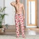thumbnail image 2 of Fotbe Strawberry Pantalones de Pijama para Hombre, Pantalones de Dormir, Pantalones de Casa con Cintura Ajustable y Bolsillos-XX-Large, 2 of 6