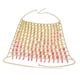 thumbnail image 3 of Bralette de cadena para mujer, cadena ajustable, sujetador de bikini sin espalda, cadena de lentejuelas, sujetador de cadena para danza del vientre, d, 3 of 7