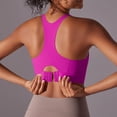 thumbnail image 5 of AGWOLF Workout Tank Tops for Women U Neck Racerback Top Sleeveless Crop Yoga Shirts Running Exercise Gym Clothes Pink M, 5 of 6
