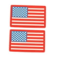thumbnail image 5 of Masteelf  2 Pcs US Flag Patches Stars and Stripes Clothing Decoration, 5 of 8