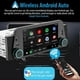 thumbnail image 3 of Single Din Car Stereo with Wireless CarPlay/Android Auto, Touchscreen Radio, Bluetooth, Backup Camera, Mirror-Link, 3 of 4