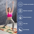 thumbnail image 2 of Christmas Gym Towels Yoga Blanket with Storage Bag 72.8"x26.8" for Yoga, Pilates, Fitness, etc., 2 of 6