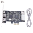thumbnail image 1 of Nrdde High quality brand new Pci-e 1x IEEE 1394a 4 Port (3+1) Firewire Card Adapter, 1 of 3