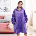 thumbnail image 3 of REDESS Wearable Blanket Hoodie, Oversized Blanket Hoodie Sweatshirt for Adults Women Men, 3 of 6