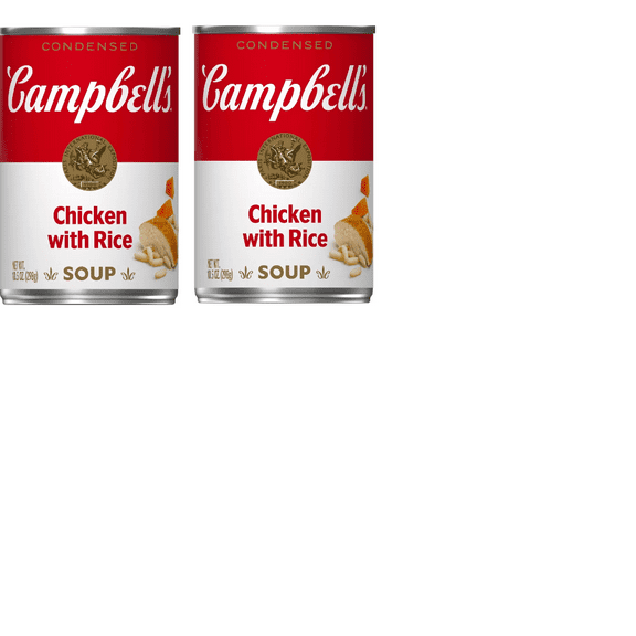 Campbell's Condensed Chicken with Rice Soup - 10.5oz-pack of 2