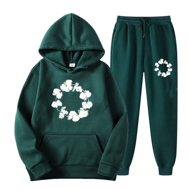 Hauts de Mode pour Femmes, Hauts à Manches Longues pour Femmes, Ensemble de Pantalons de Sport Décontractés à Capuche