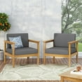 thumbnail image 2 of Noble House Magnolia Outdoor Club Chair  Teak, 2 of 7