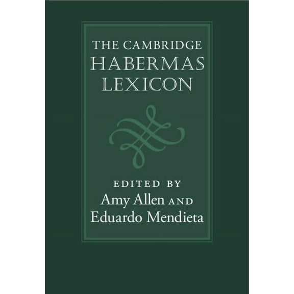 The Cambridge Habermas Lexicon, (Hardcover)