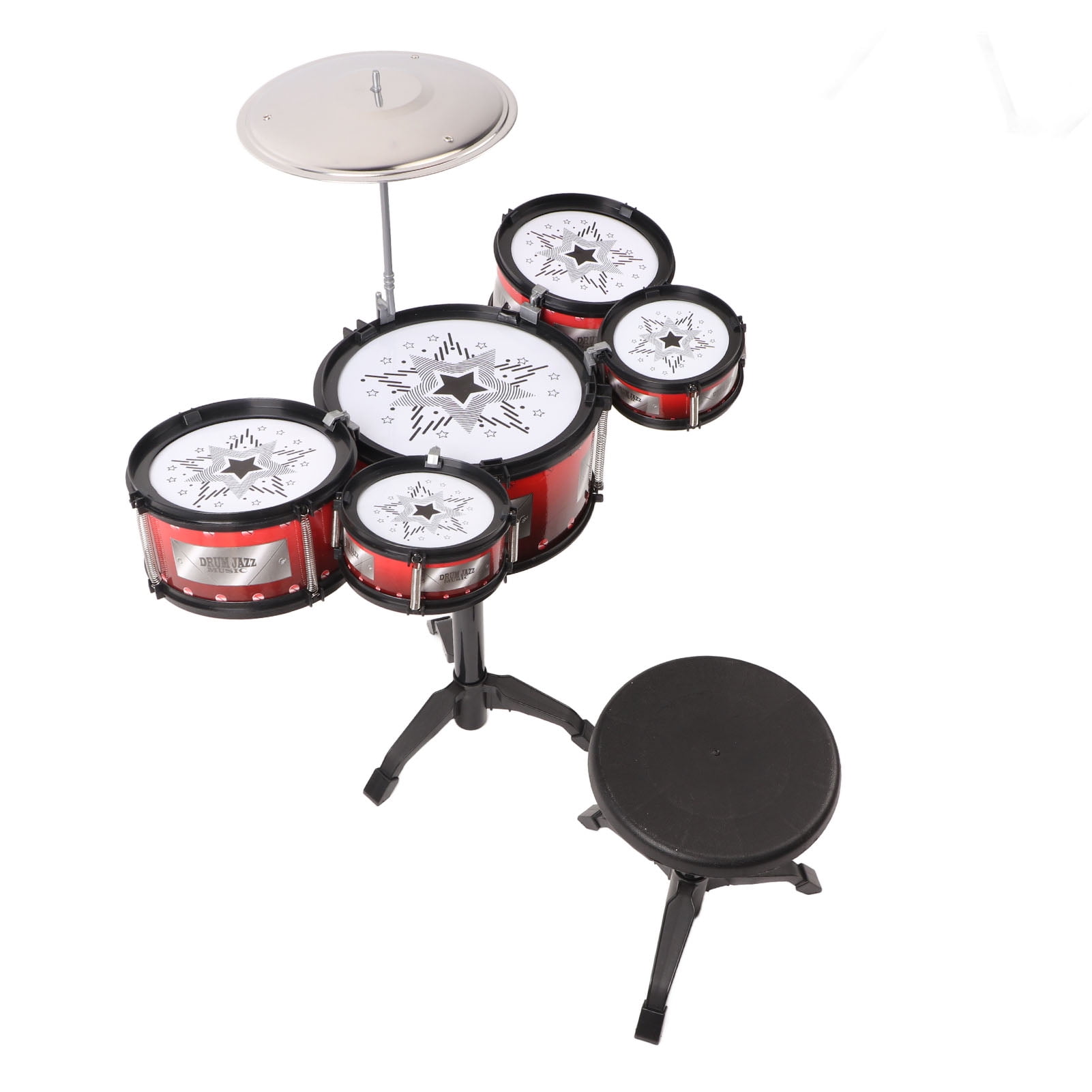 Percussion Jazz Drum Set,Musical Instrument Bass Drum Kids Jazz