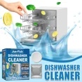 thumbnail image 2 of 20pcs Dishwasher Cleaner Tablets Strong Dirt and Oil Removal Cleaning Sheet Descaling Detergent Tablets Kitchen Cleaning Tools 60pcs 3Boxes, 2 of 6