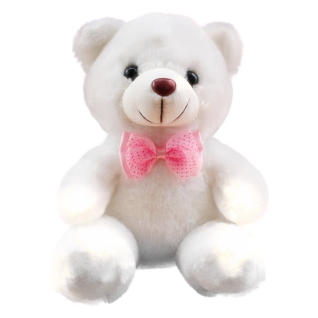 Muñeca luminosa de colores vivos Peluches Iluminados Oso de peluche con luces LED Juguete de dibujos animados Navidad para niñas