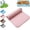 Pink, variant on Dog Cooling Mat, Self-Cooling Ice Silk Pet Cooling Pad for Dogs Cats, Washable Waterproof Foldable Summer Cool Bed, for Small Medium Large Dogs