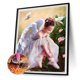 thumbnail image 2 of Cuadros Decorativos Kit de pintura de diamante 5D, Ángel, taladro redondo completo, diamantes de imitación, manualidades de pared DIY Sywqhk Nuevos Originales, 2 of 9
