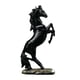 thumbnail image 2 of Estatuil de caballos de resina curvada escultura de escritorio casa Oficina Bar estante ornamentos estantería colecciones modernas Colco Escultura de estatuilla con forma de caballo, 2 of 8