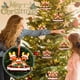 thumbnail image 1 of Adorno colgante de árbol de Navidad de reno • Decoración navideña • Acento rústico de madera • 1 colgante, 1 of 3