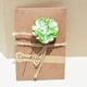 thumbnail image 1 of Tarjeta de felicitación con flores secas hecha a mano con piel de vaca vintage creativa, tarjeta de felicitación con flores para el día de San Valentín, el día del maestro y el año nuevo, 1 of 6