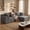 Dark Gray, variant on 105" L Shaped Sectional Sofa with 68.5" Chaise - Corduroy Boneless Cloud Couch, No Assembly Required, Modern Frameless Modular Sofa for Living Room, Deep Seat & Non-Slip (Right-Facing, Black)