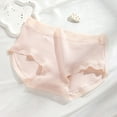 thumbnail image 2 of ShomPort Briefs for Womens High-Rise Waisted Ribbed Cotton Smoothing Panties Comfy Everyday Underpants, 2 of 2
