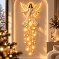 thumbnail image 4 of Angel Blessing Wall Light with Cascading Stars LED Holiday Decor，2pcs | Starglow Cascading Glowing Star Wall Decor, Warm Night Light, Indoor Home Ornament & Thoughtful Holiday Gift, 4 of 11