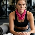 thumbnail image 6 of Soft Neck Cooling Wraps, Reusable Neck Cooler, Cooling Scarf Ice Bandanas, With Evaporative Cool Technology, Cools Instantly When Wet for Hot Weather, Sports, Fitness, Outdoor Activities, 6 of 6