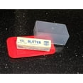 thumbnail image 4 of Plastic Butter Dish with Lid, Standard 1/4 lb Size, BPA-Free, Red Base with Smoked Clear Cover, 4 of 6