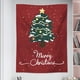 thumbnail image 2 of Yhmxh Decoración navideña, tela colgante para fiestas, fondo de árbol de Navidad, regalo, 2 of 2