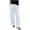 Light Blue, variant on Dzrciro Pajama Pants for Women, Drawstring High Waist Wide Leg Stripes Pants with Pockets, Soft Daily Lounge Bottoms S-2XL