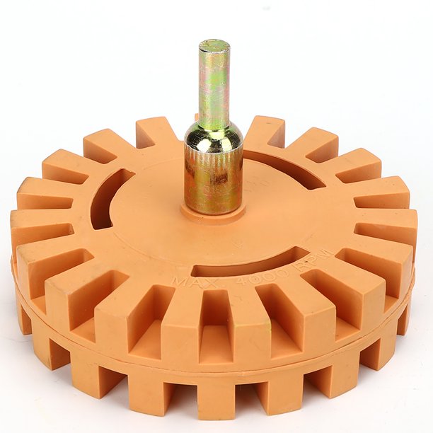 Sticker Removal Wheel, 4 Inch Car Polisher Tool Decal Remover
