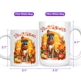 thumbnail image 4 of Happy Thanksgiving Boxer Give Thanks Fall Beanie Scarf Welcome Mug Boxers Dog Lover Gifts Idea Coffee Tea Cup - 00020, 4 of 4
