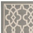 thumbnail image 3 of Safavieh Courtyard Grey Indoor Outdoor Rug - 5'3" x 7'7", 3 of 5