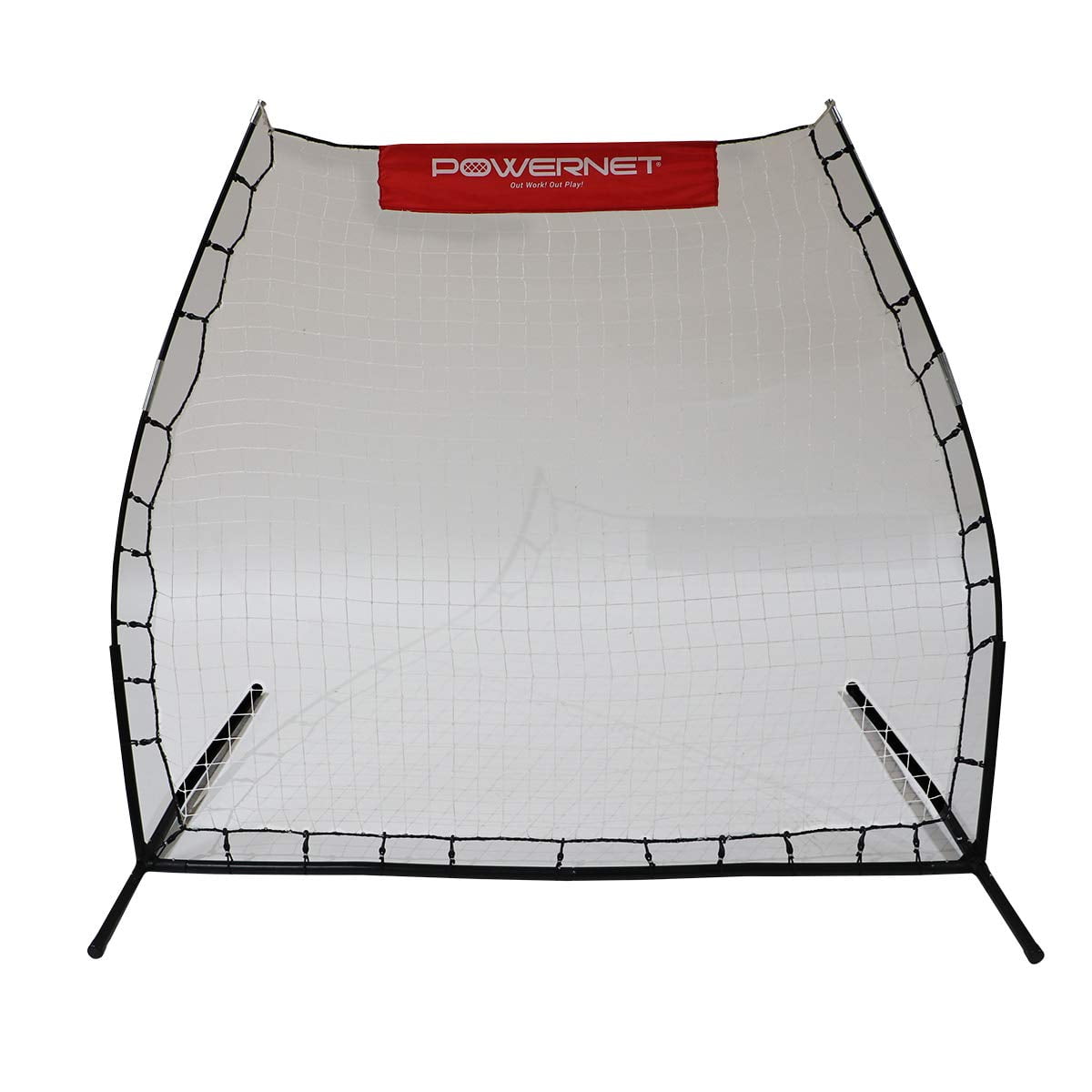 Angled MultiSport Pitchback Rebounder Training Net for